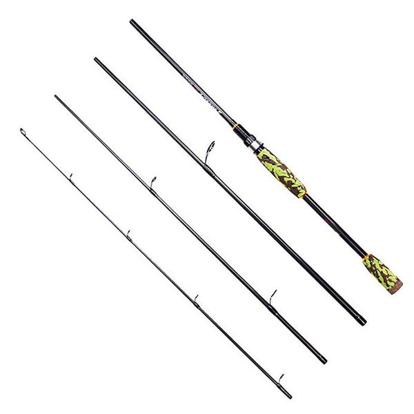 carbon fiber rod spinning fishing rods casting travel rod 4 sections fast action fishing lure 
carbon fiber rod spinning fishing rods casting travel rod 4 sections fast action fishing lure