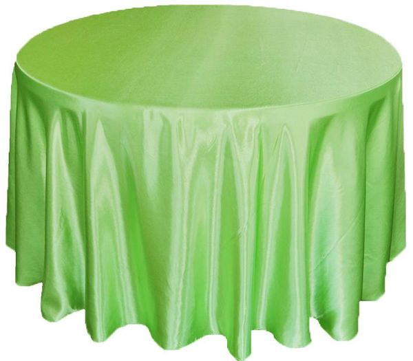 table cloth 10pcs 120" round elegant satin tablecloths decoration for wedding party banquet 
table cloth 10pcs 120" round elegant satin tablecloths decoration for wedding party banquet