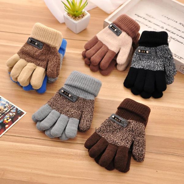 kids winter gloves children' thicken warm cotton wool knitted full finger mittens boys student cute soft glove, Blue;gray
kids winter gloves children' thicken warm cotton wool knitted full finger mittens boys student cute soft glove, Blue;gray