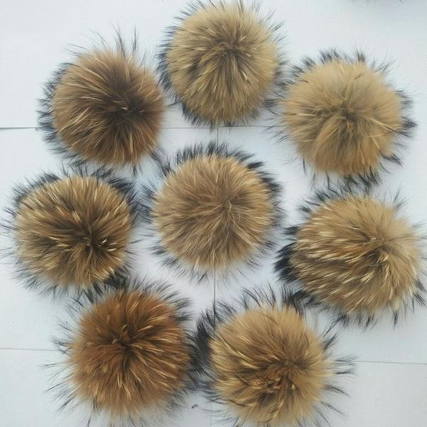 really natural animal raccoon hair ball 12-15cm large pompom with buckle brooch pin beanies knitted hats caps accessories bbyfri alice_bag, Black;white
really natural animal raccoon hair ball 12-15cm large pompom with buckle brooch pin beanies knitted hats caps accessories bbyfri alice_bag, Black;white