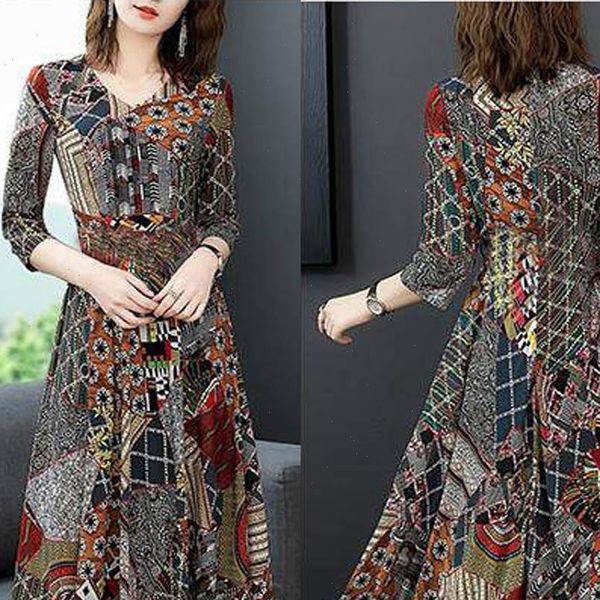summer women dress 2021 v neck three quarter sleeve long dress ladies floral print a line dress party vestidos de fiesta, Black;gray
summer women dress 2021 v neck three quarter sleeve long dress ladies floral print a line dress party vestidos de fiesta, Black;gray