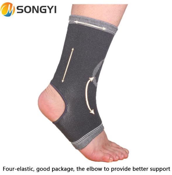 ankle support songyi durable 1 pc soft protection gym running foot bandage elastic guard sport fit i71, Blue;black
ankle support songyi durable 1 pc soft protection gym running foot bandage elastic guard sport fit i71, Blue;black