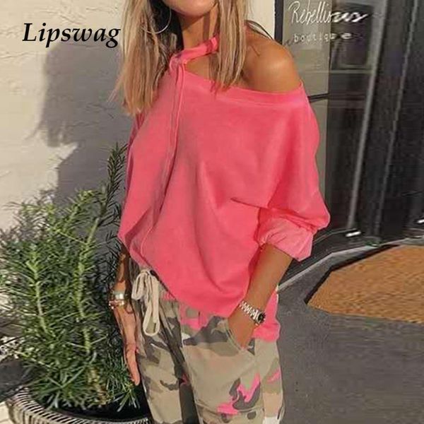 women elegant hollow out solid blouse shirts 2021 autumn casual loose halter long sleeve female new fashion streetwear blusa, White
women elegant hollow out solid blouse shirts 2021 autumn casual loose halter long sleeve female new fashion streetwear blusa, White