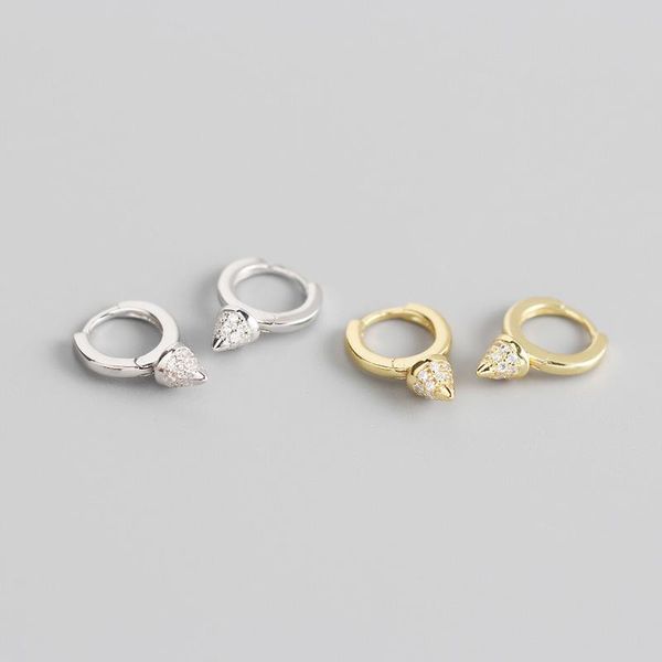 hoop & huggie ypay 100% real 925 sterling silver earrings for women europe ins small zircons rivet pendant earring punk jewelry yme835, Golden;silver
hoop & huggie ypay 100% real 925 sterling silver earrings for women europe ins small zircons rivet pendant earring punk jewelry yme835, Golden;silver