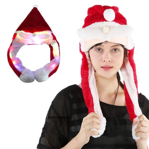 fashion cute men and women plush luminous ear hat wrap warm flash cap christmas decorations for home christmas hat
fashion cute men and women plush luminous ear hat wrap warm flash cap christmas decorations for home christmas hat