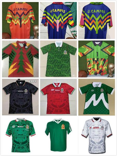 mexico 1986 1994 1995 1998 retro soccer jerseys blanco hernandez ramirez sanchez 86 98 vintage football camisetas classic shirts kit, Black;yellow
mexico 1986 1994 1995 1998 retro soccer jerseys blanco hernandez ramirez sanchez 86 98 vintage football camisetas classic shirts kit, Black;yellow