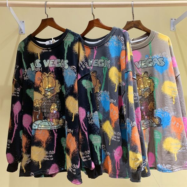 graffiti garfield diamond loose graffiti garfield t-shirt sweaterdiamond sweater loose sweater t-shirt okucv, White
graffiti garfield diamond loose graffiti garfield t-shirt sweaterdiamond sweater loose sweater t-shirt okucv, White