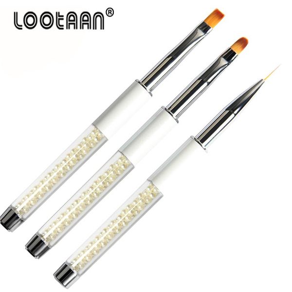 1pcs white nail oval#4 11mm flat#6 brush nail art painting pen brush uv gel polish gradient color pearl crystal acrylic, Yellow
1pcs white nail oval#4 11mm flat#6 brush nail art painting pen brush uv gel polish gradient color pearl crystal acrylic, Yellow