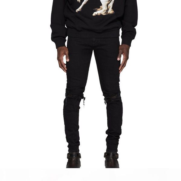 20ss skinny slim-fit stretch denim trousers hole pencil pants ripped denim jeans washed fashion casual high street denim pants, Blue
20ss skinny slim-fit stretch denim trousers hole pencil pants ripped denim jeans washed fashion casual high street denim pants, Blue