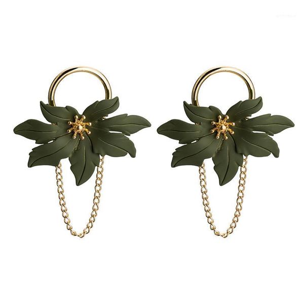 dangle & chandelier aensoa 5 colors elegant long flowers drop earrings for women girl fashion 2021 unique design floral chain jewel1, Silver
dangle & chandelier aensoa 5 colors elegant long flowers drop earrings for women girl fashion 2021 unique design floral chain jewel1, Silver