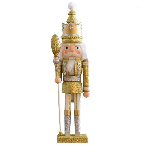 decorative objects & figurines christmas decorations 2021 year home decor big wood nutcrackers king puppet gold white silver color 42cm1
decorative objects & figurines christmas decorations 2021 year home decor big wood nutcrackers king puppet gold white silver color 42cm1