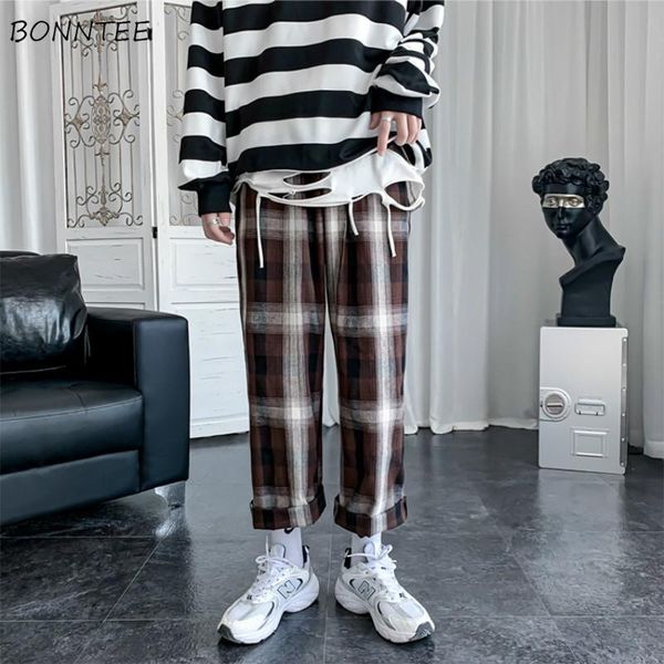 men's pants men vintage plaid causal straight autumn street fashion all-match wide leg elastic waist trouser plus size 3xl ulzzang, Black
men's pants men vintage plaid causal straight autumn street fashion all-match wide leg elastic waist trouser plus size 3xl ulzzang, Black