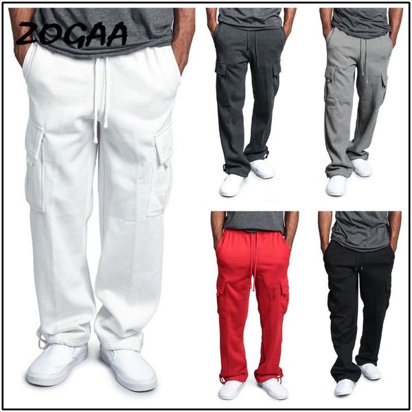 zogaa new sweatpant drawstring elastic waist pants pocket loose straight pants men's casual multi pocket loose straight overalls, Black
zogaa new sweatpant drawstring elastic waist pants pocket loose straight pants men's casual multi pocket loose straight overalls, Black