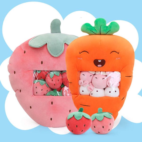 soft strawberry creative carrot pillow cartoon fruit snack bag plush toy cushion doll
soft strawberry creative carrot pillow cartoon fruit snack bag plush toy cushion doll