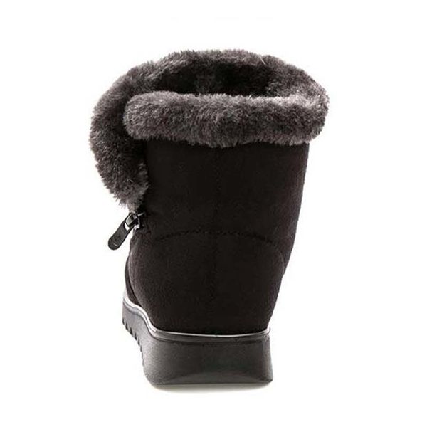 yaerni women ankle new fashion waterproof wedge platform winter warm boots shoes for female 201029, Black
yaerni women ankle new fashion waterproof wedge platform winter warm boots shoes for female 201029, Black