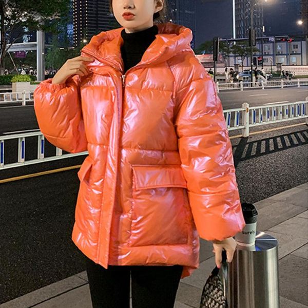 women's parkas coats satin solid hooded yellow green black white orange pocket winter warm
women's parkas coats satin solid hooded yellow green black white orange pocket winter warm
