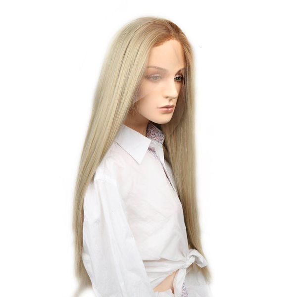 lady miranda blonde lace front wigs part long natural straight bleached knot synthetic wigs for women with baby hair, Black;brown
lady miranda blonde lace front wigs part long natural straight bleached knot synthetic wigs for women with baby hair, Black;brown