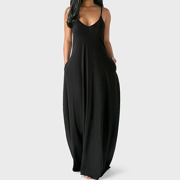summer sleeveless loose casual long dress 4xl 5xl women deep v spaghetti strap dress plus size female maxi dress black robe, Black;gray
summer sleeveless loose casual long dress 4xl 5xl women deep v spaghetti strap dress plus size female maxi dress black robe, Black;gray
