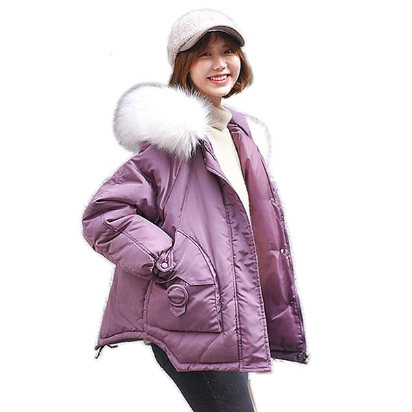 2021 New Women Winter Parkas for 6-color Wadded Hot Jackets Outwear with a Big Hood of Skin 1ZJP, Black
2021 New Women Winter Parkas for 6-color Wadded Hot Jackets Outwear with a Big Hood of Skin 1ZJP, Black