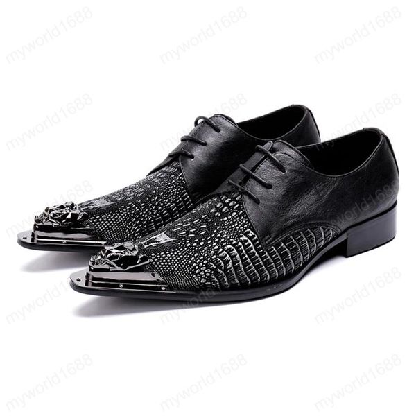luxury pointed toe man handmade formal dress loafers genuine leather alligator mens wedding party derby shoes, Black
luxury pointed toe man handmade formal dress loafers genuine leather alligator mens wedding party derby shoes, Black