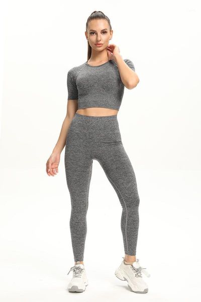 women seamless yoga set short sleeve shirts + high waist leggings running workout pants gym fitness sports suits1, White;red
women seamless yoga set short sleeve shirts + high waist leggings running workout pants gym fitness sports suits1, White;red