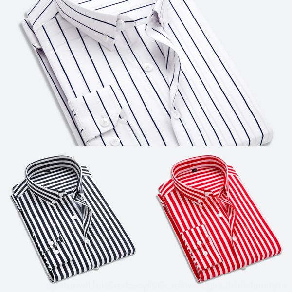 2020 spring new striped men's long sleeve korean shirt slim business casual youth shirt men's wear bg5ke, Blue
2020 spring new striped men's long sleeve korean shirt slim business casual youth shirt men's wear bg5ke, Blue