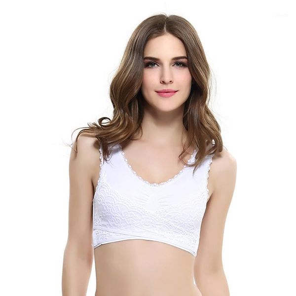 gym clothing s-3xl sports bras front cross side buckle wireless lace sport bra sportswear fitness for running yoga seamless crop bra1, White;black
gym clothing s-3xl sports bras front cross side buckle wireless lace sport bra sportswear fitness for running yoga seamless crop bra1, White;black
