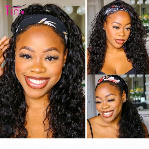 tinashe headband wig water wave wig 150 density brazilian chic scarf head band wigs for black women lace front human hair wigs, Black;brown
tinashe headband wig water wave wig 150 density brazilian chic scarf head band wigs for black women lace front human hair wigs, Black;brown