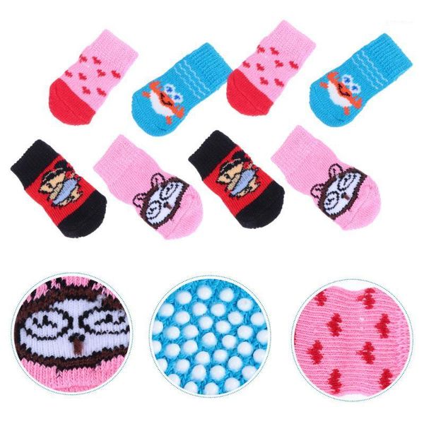 4 sets anti-skid dog socks indoor protection boots with straps for puppy1
4 sets anti-skid dog socks indoor protection boots with straps for puppy1