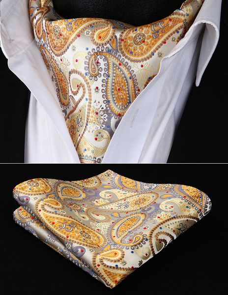 rp706ys yellow gold paisley ascot tie pocket square woven men party wedding tie necktie handkerchief set, Blue;purple
rp706ys yellow gold paisley ascot tie pocket square woven men party wedding tie necktie handkerchief set, Blue;purple