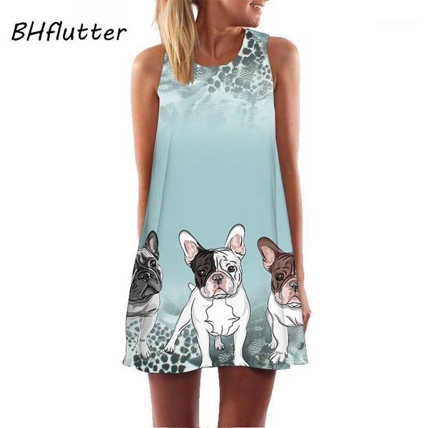 bhflutter dogs print summer dress 2019 women brief casual loose dress sundress sleeveless mini chiffon vestidos de verano1, Black;gray
bhflutter dogs print summer dress 2019 women brief casual loose dress sundress sleeveless mini chiffon vestidos de verano1, Black;gray
