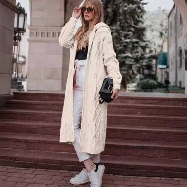 new 2020 autumn and winter solid color hooded long cardigan twist for women new 2020 autumn and winter solid color hooded long cardigan twis, White;black
new 2020 autumn and winter solid color hooded long cardigan twist for women new 2020 autumn and winter solid color hooded long cardigan twis, White;black