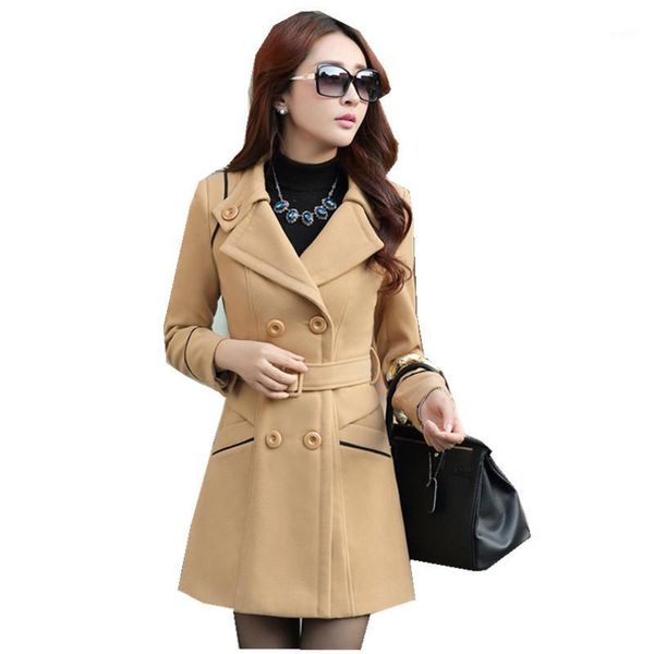 elegant solid long winter fashion wool coats sashes wool blend coat and jacket double breasted turn-down collar coat femenino1, Black
elegant solid long winter fashion wool coats sashes wool blend coat and jacket double breasted turn-down collar coat femenino1, Black