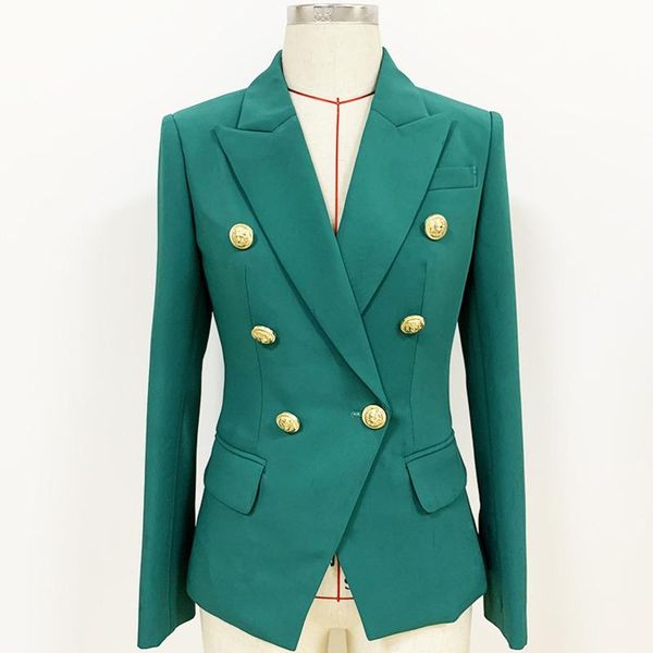 women's suits & blazers deat 2021 autumn women fashion long sleeve notched collar metal lion button double breasted slim blazer coat rc, White;black
women's suits & blazers deat 2021 autumn women fashion long sleeve notched collar metal lion button double breasted slim blazer coat rc, White;black