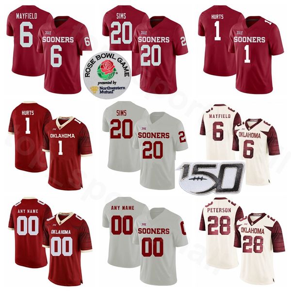 kids women men ncaa college football oklahoma sooners 20 billy sims jersey 93 lee roy selmon 28 adrian peterson baker mayfield jalen hurts, Black
kids women men ncaa college football oklahoma sooners 20 billy sims jersey 93 lee roy selmon 28 adrian peterson baker mayfield jalen hurts, Black