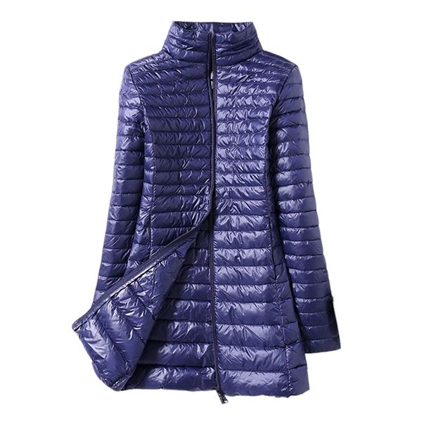winter women down jacket female ultra light stand collar 90% white duck down jackets slim long sleeve warm slim long coat parkas y200101, Black;brown
winter women down jacket female ultra light stand collar 90% white duck down jackets slim long sleeve warm slim long coat parkas y200101, Black;brown