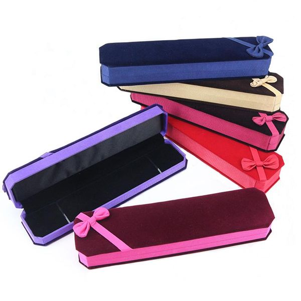 22.8x5.2x3.2cm black necklace jewelry display box 10pcs square velvet box bow tie for pendant & necklace gift boxes packaging, Pink;blue
22.8x5.2x3.2cm black necklace jewelry display box 10pcs square velvet box bow tie for pendant & necklace gift boxes packaging, Pink;blue