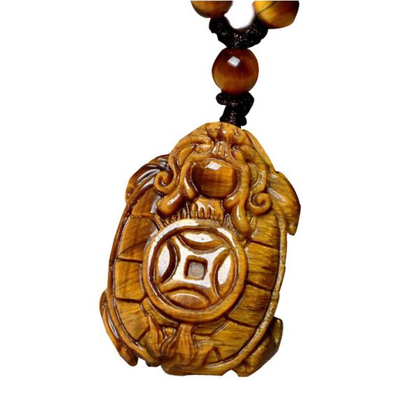 drop shipping tigers eye stone pendant hand carved money turtle necklace with chain lucky amulet fine jewelry gift q1105, Silver
drop shipping tigers eye stone pendant hand carved money turtle necklace with chain lucky amulet fine jewelry gift q1105, Silver