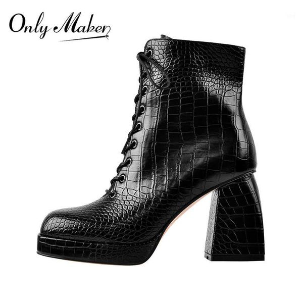 boots onlymaker women's square toe black stone pattern patent leather side zip ankle booties lady platform big size boots1
boots onlymaker women's square toe black stone pattern patent leather side zip ankle booties lady platform big size boots1