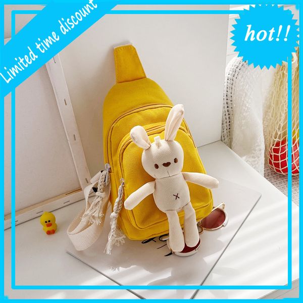 children's korean cartoon canvas rabbit chest boys and girls shoulder cute baby trend messenger bag
children's korean cartoon canvas rabbit chest boys and girls shoulder cute baby trend messenger bag