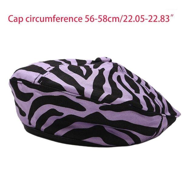 women zebra striped cotton beret cap flat vintage painter pumpkin beanie hat q1qa1, Blue;gray
women zebra striped cotton beret cap flat vintage painter pumpkin beanie hat q1qa1, Blue;gray