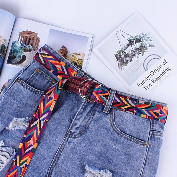 new fashion women canvas belt female metal double ring buckle waist belts printing rope with jeans girdles gifts, Black;brown
new fashion women canvas belt female metal double ring buckle waist belts printing rope with jeans girdles gifts, Black;brown