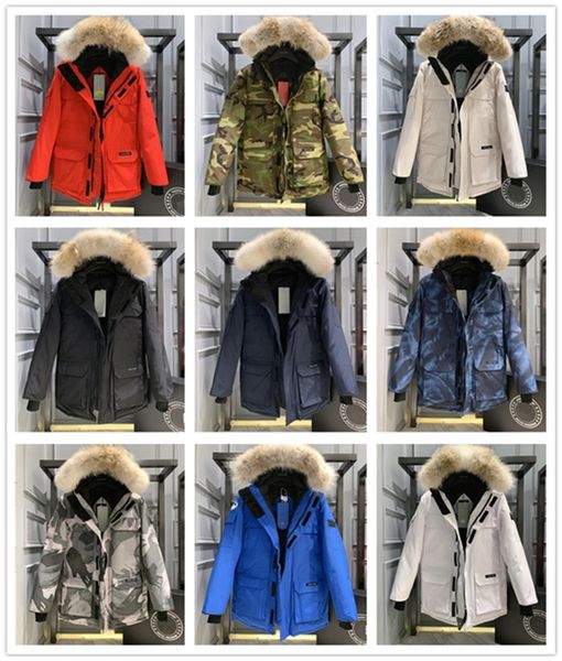 new canada ladies coat style goose down jacket women long section over the knee fur collar detachable hat cotton jacket outdoor warm down co, Red
new canada ladies coat style goose down jacket women long section over the knee fur collar detachable hat cotton jacket outdoor warm down co, Red