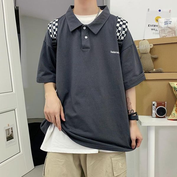 men's shirt 2020 summer letter printed short-sleeved shirt men's loose korean version of the trend five-point sleeve, White;black
men's shirt 2020 summer letter printed short-sleeved shirt men's loose korean version of the trend five-point sleeve, White;black