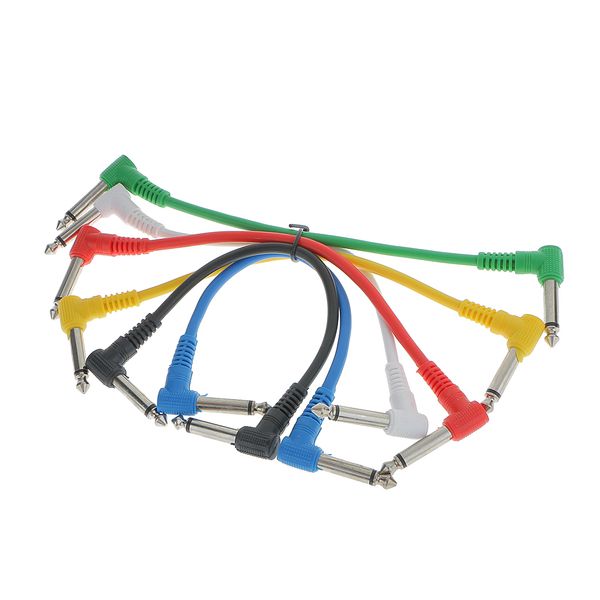 педаль 6pcs эффект аудио разъем патч amp кабель lead angle для бас-гитары шнура
педаль 6pcs эффект аудио разъем патч amp кабель lead angle для бас-гитары шнура