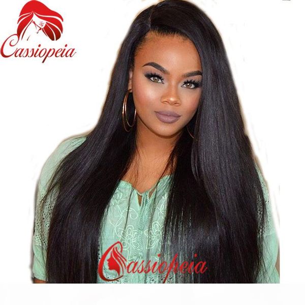 ale brazilian virgin full lace human hair wigs straight 130 density lace front human hair wigs for black women, Black;brown
ale brazilian virgin full lace human hair wigs straight 130 density lace front human hair wigs for black women, Black;brown