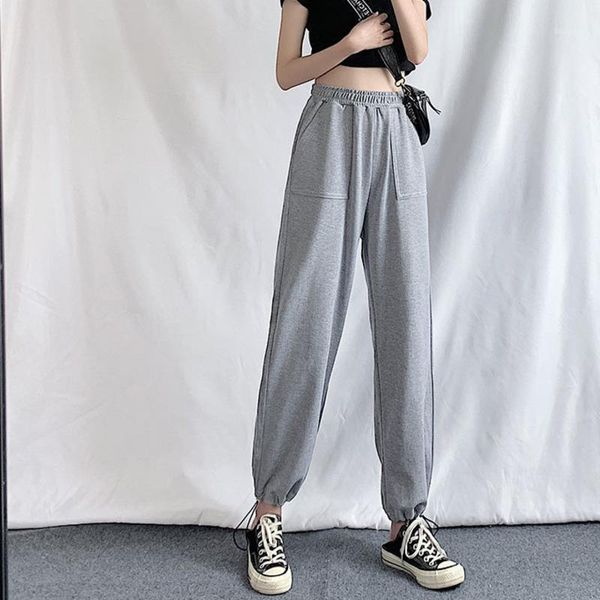 wide leg pants women sweatpants casual trousers elastic waist hip-hop tracksuit pant female streetwear loose sport pants joggers1, Black;white
wide leg pants women sweatpants casual trousers elastic waist hip-hop tracksuit pant female streetwear loose sport pants joggers1, Black;white