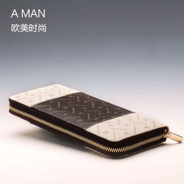 luxurys designers aman purse long women's zipper horizontal fashion color matching large capacity wallet
luxurys designers aman purse long women's zipper horizontal fashion color matching large capacity wallet