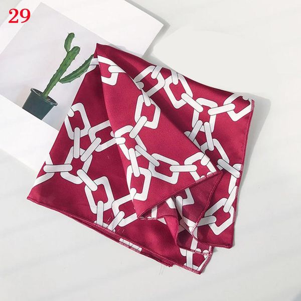 2020 fashion satin silk scarf women small square neckerchief foulard bandana leopard floral geometric printing hand kerchief sqcjoc pingtoy, Black 
2020 fashion satin silk scarf women small square neckerchief foulard bandana leopard floral geometric printing hand kerchief sqcjoc pingtoy, Black