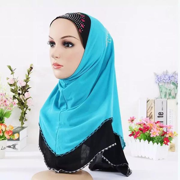 scarves 2021 muslim women scarf shawl lady hijabs patchwork crystal wrap headband, Blue;gray
scarves 2021 muslim women scarf shawl lady hijabs patchwork crystal wrap headband, Blue;gray